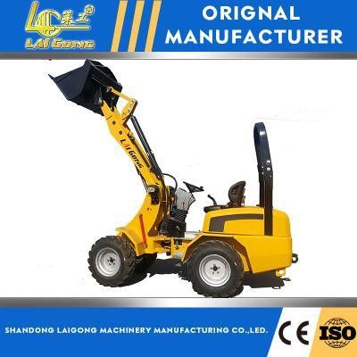 Lgcm Mini Wheel Front End Loader Lge06-600kg with CE Certificate