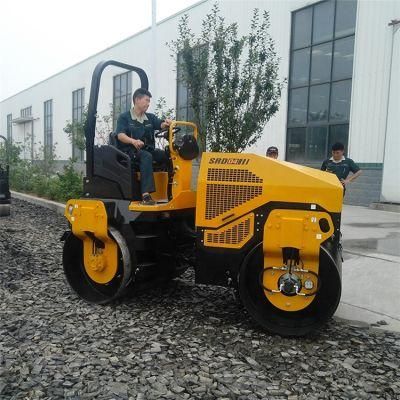 Construction Machinery Vibratory 4 Ton Srd04 Small Tandem Roller