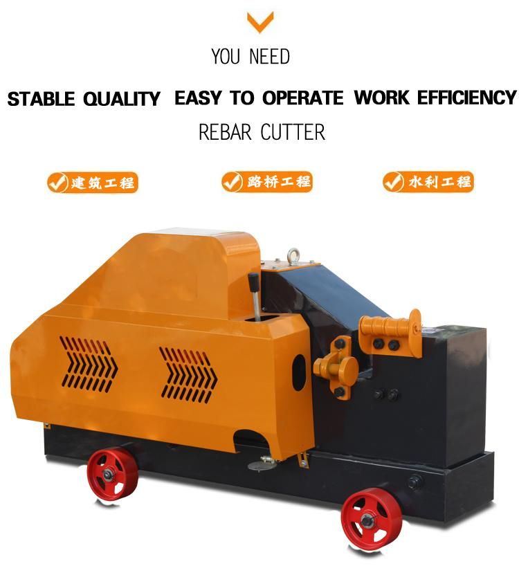 Top Quality 50mm Steel Bar Cutter Factory Rebar Cutter for Sale