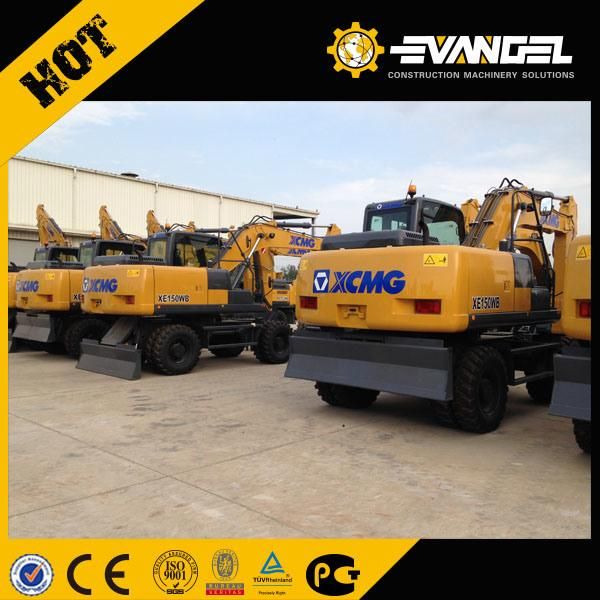 21 Ton Wheel Excavator Xe210wb Crawler Excavator for Sale