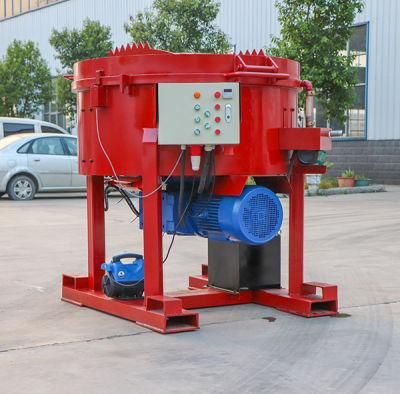 LRM250 250kg portable Electric refractory mixer with walking wheel