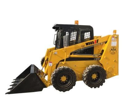 China Mini Skid Steer Loader Factory Direct Supply Mini Loader with Four in One Bucket Best Price